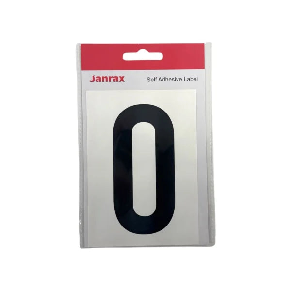 Foska 105mm Adhesive Numbers  0 - 9