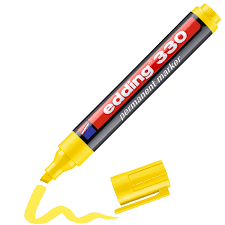 edding 330 Permanent Marker Chisel Tip 9 Colours  Included in Our BUY 2 GET ONE FREE OFFER