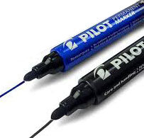 Pilot SCA-100 Bullet Point Permanent Marker Pen  4.0mm-4.5mm Tip - Part of Buy 2 Get One Free Promotion