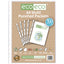 eco-eco A4 100% Recycled Glass Clear 45 Micron Punched Pockets 25, 50, 100 or 200