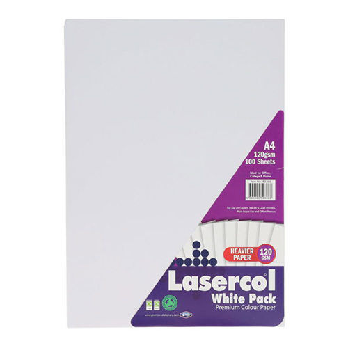A4 120gsm White or Ivory 100 Sheet Pack