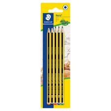 STAEDTLER 121-2 BK5D Noris 5 x HB Pencils