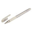 Pentel K118 Hybrid Rollerball Pen White or Silver