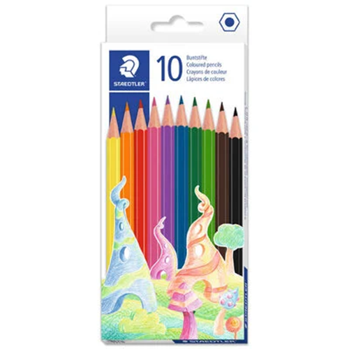 Staedtler 10 x Colouring Pencils 12 Pack 175 C10