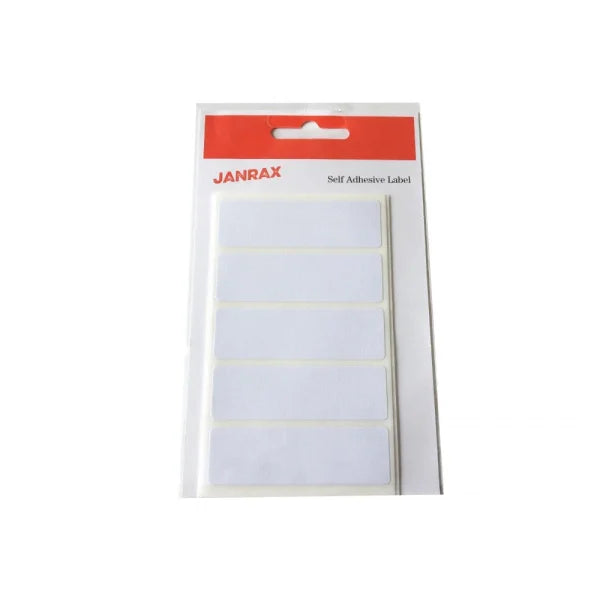 White Self Adhesive Labels