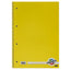 A4 4 Hole Punched Spiral Perforated 160 Page Ruled Notebook
