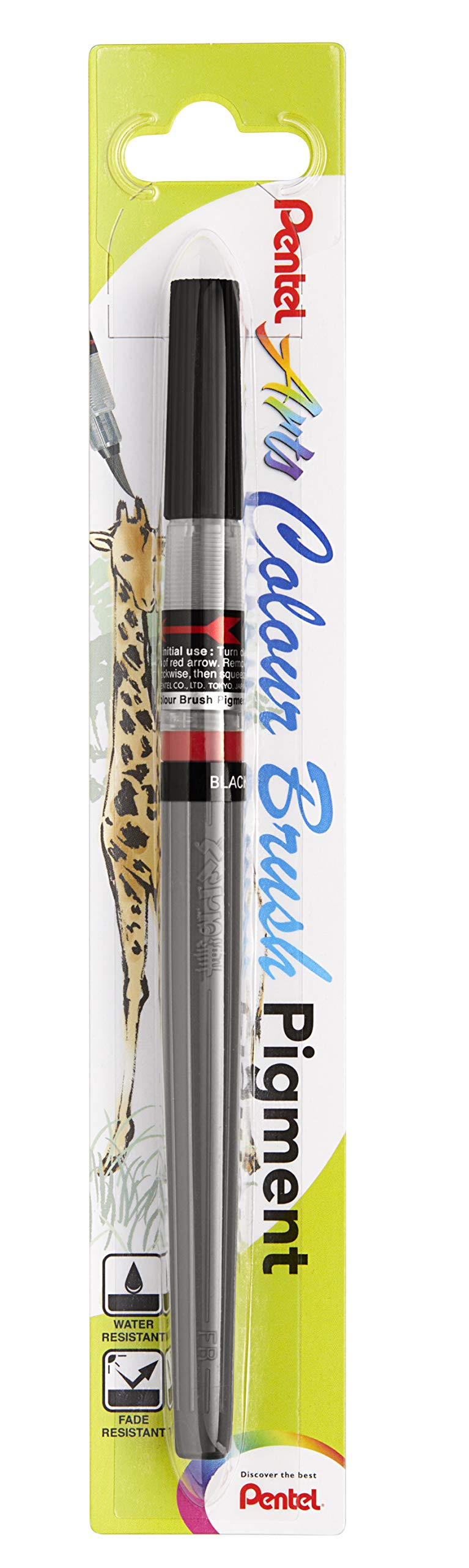 Pentel Colour Brush Pigment