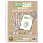 eco-eco A4 100% Recycled Glass Clear 45 Micron Punched Pockets 25, 50, 100 or 200