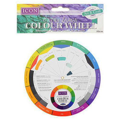 Extra Large Artist Colour Wheel 20cm