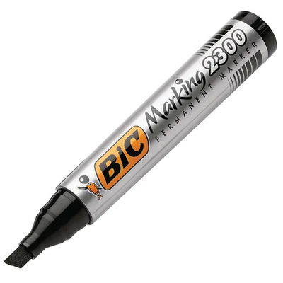 BIC 2300 ECOlutions Permanent Markers Black or Red