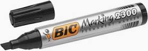 BIC 2300 ECOlutions Permanent Markers Black or Red