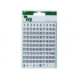 Self Adhesive Letters & Numbers