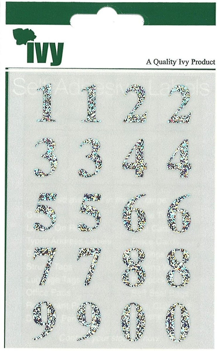 Self Adhesive Letters & Numbers