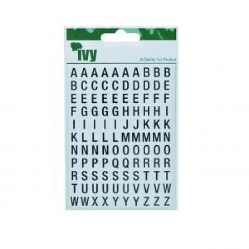 Self Adhesive Letters & Numbers