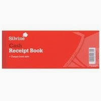 Silvine 233 Receipt Book Counterfoil Chequebook Style