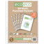 eco-eco A4 100% Recycled Glass Clear 45 Micron Punched Pockets 25, 50, 100 or 200