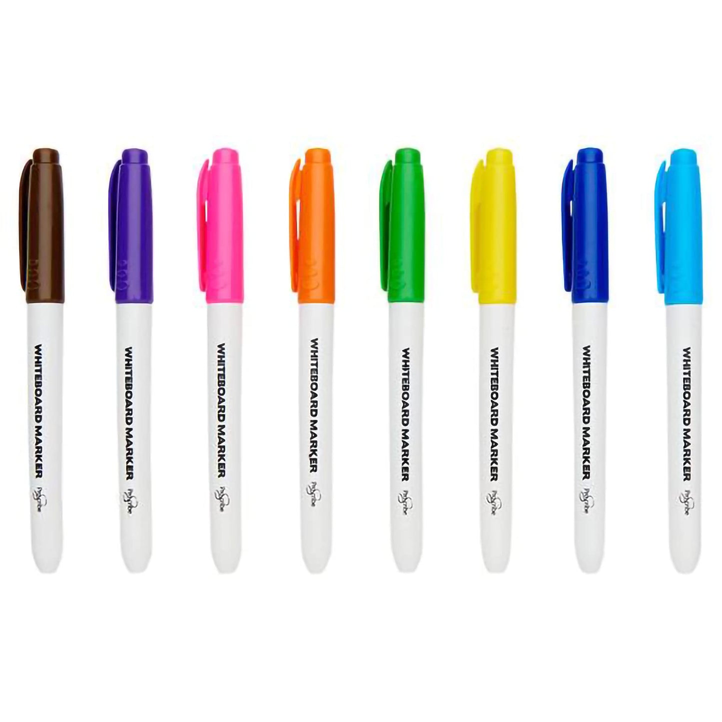 Pro:Scribe Whiteboard Markers Assorted Pack of 8