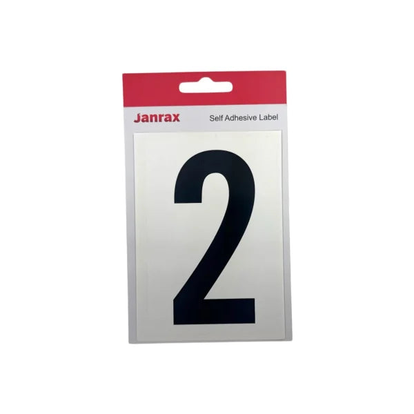 Foska 105mm Adhesive Numbers  0 - 9