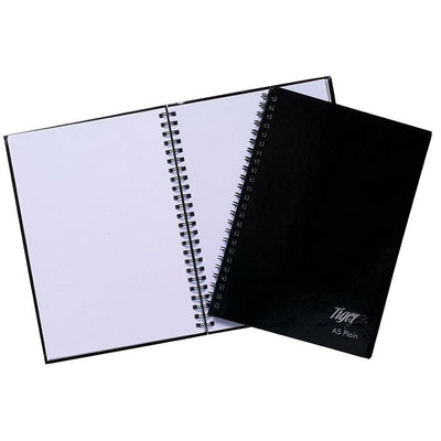Tiger A5 Spiral Plain Notebook