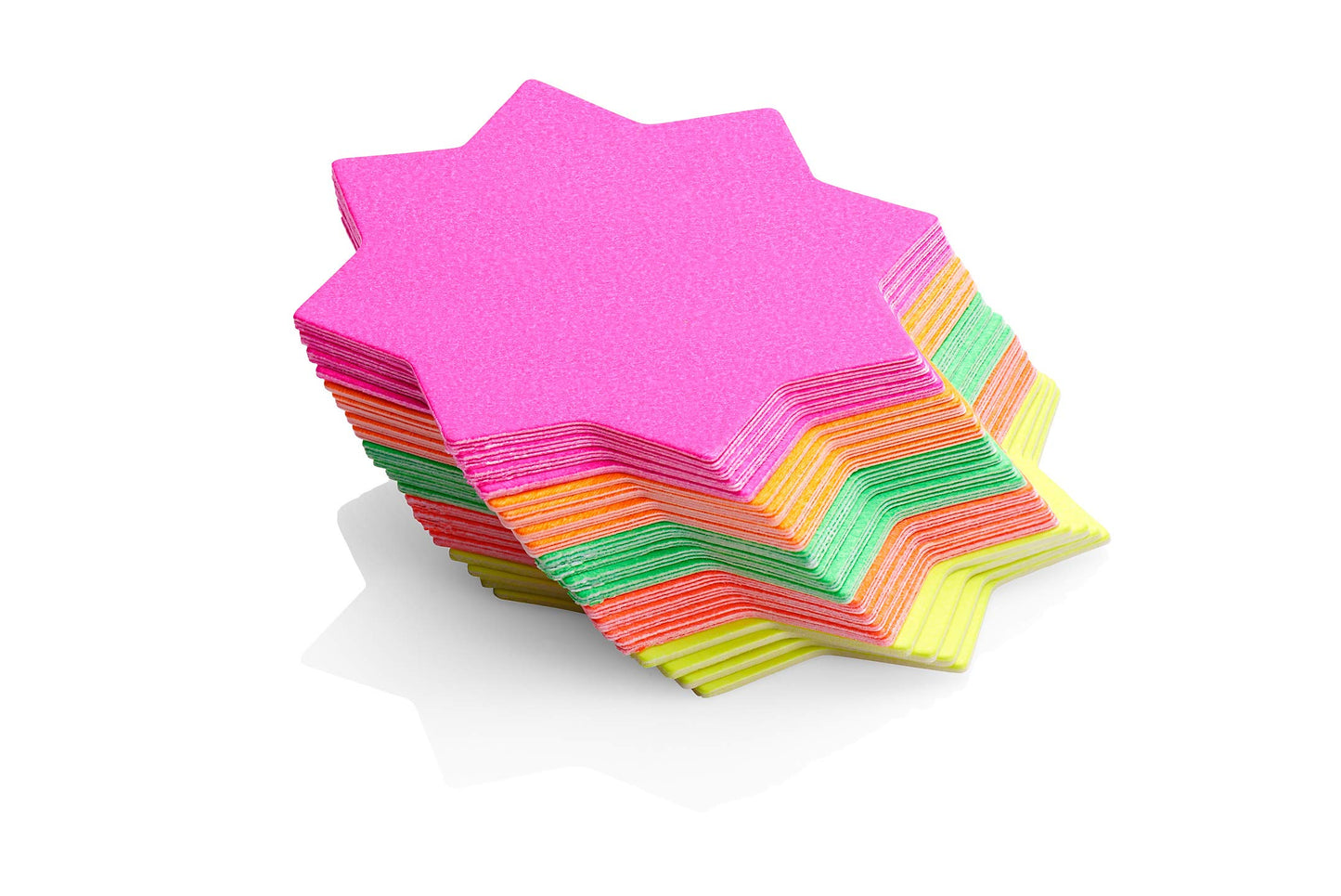 30 x  4-Inch Flash Fluorescent Stars