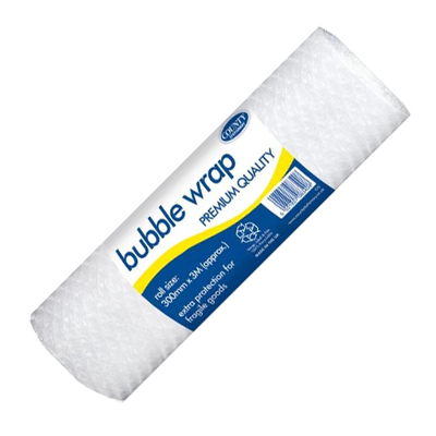 300mm x 3m Roll of Bubble Wrap
