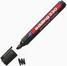 edding 330 Permanent Marker Chisel Tip 9 Colours  Included in Our BUY 2 GET ONE FREE OFFER
