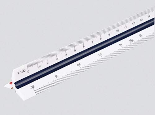 Tiger 30cm Triangular Architect Scale Ruler