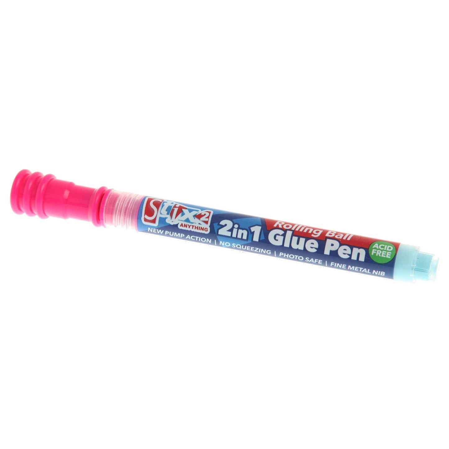 Stix2 2 in 1 Rolling Ball Glue Pen Fine Tip S57261