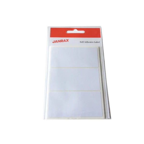 White Self Adhesive Labels