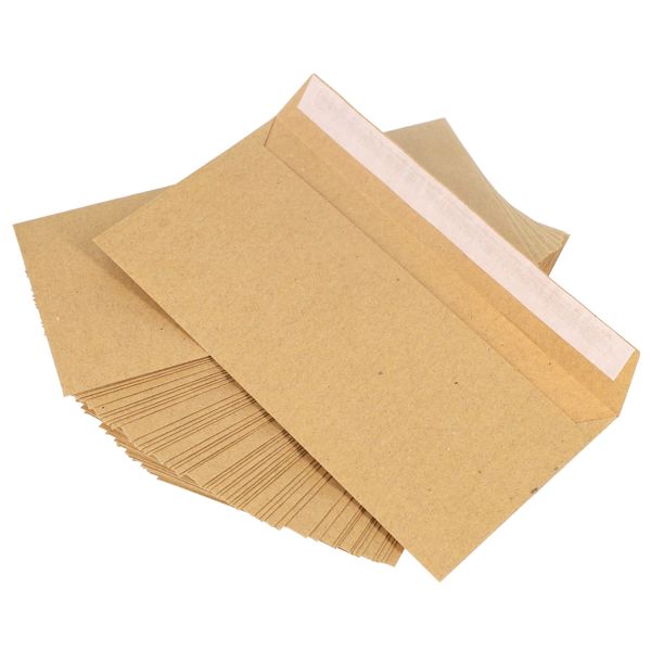 50 x Manilla DL Peel and Seal Envelopes
