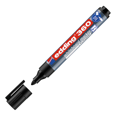 edding 360 Black Medium Whiteboard Marker Included in Our BUY 2 GET ONE FREE OFFER (Copy)