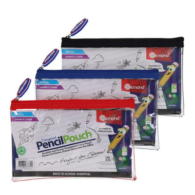 Transparent Pencil Case 200x125mm