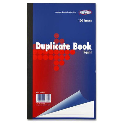 Full Size 8.5"X 5" Feint Duplicate Book