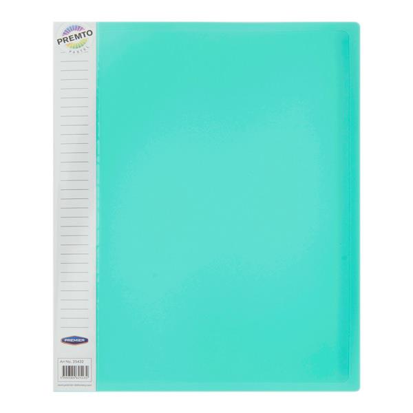 A4 40 Pocket Display Book - Pastel Colours