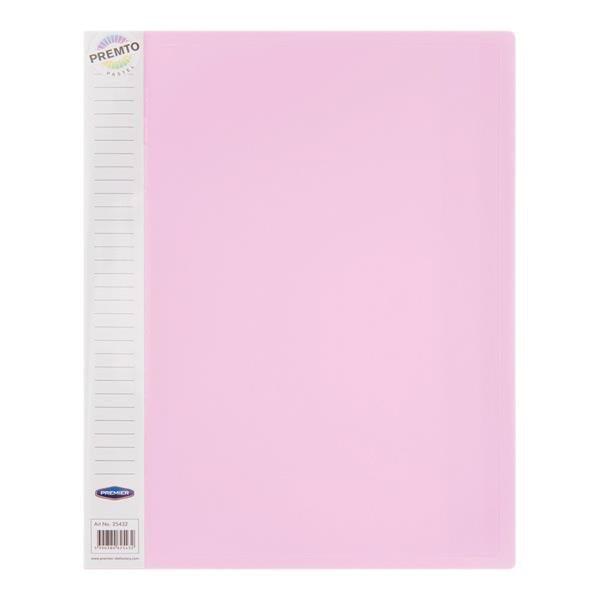 A4 40 Pocket Display Book - Pastel Colours