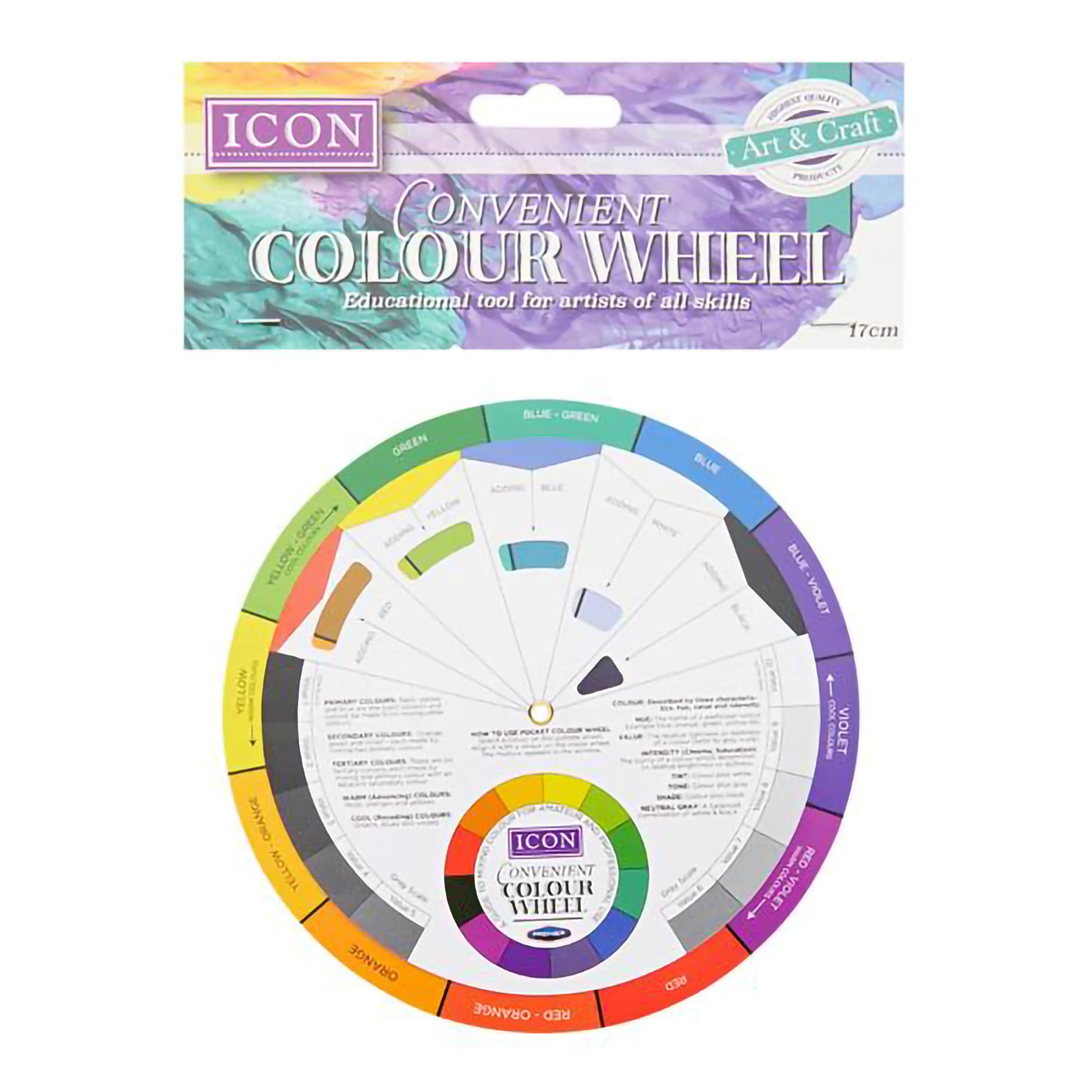 Large Artist Colour Wheel 17cm – LPC Direct