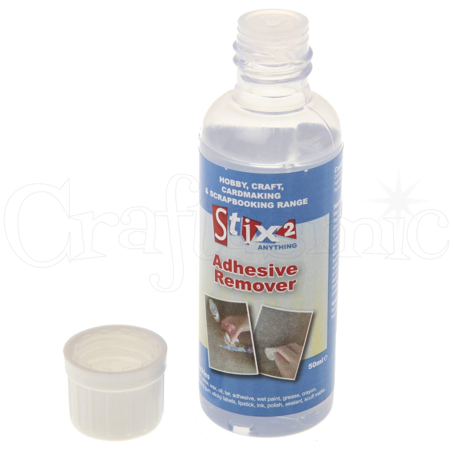 Stix2 Adhesive Remover Removes Sticky Residue