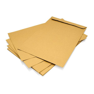10 x Heavy Duty 15"x10" Manila Peel and Seal Envelopes