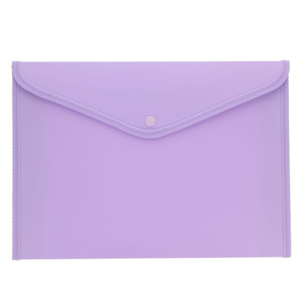 Pastel A4+ Button Document Wallet