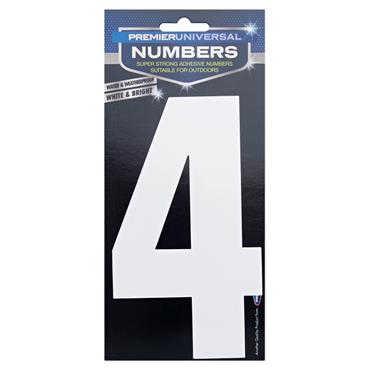 Premier Stationery 82 x 175mm Adhesive Numbers  0 - 9