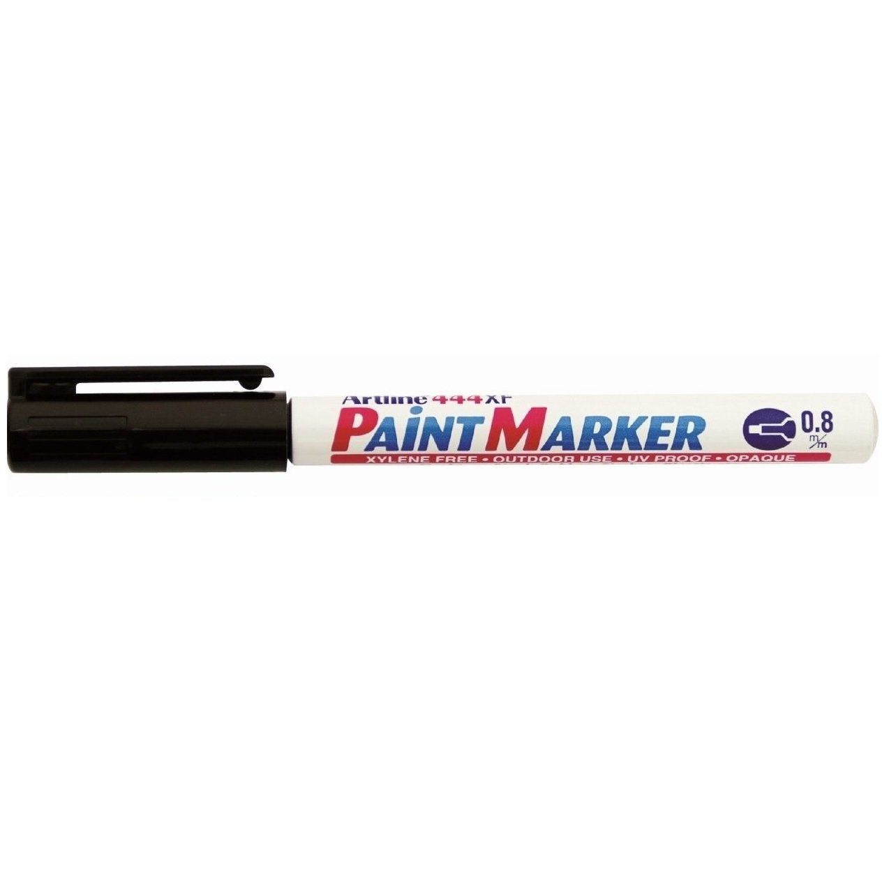 Artline 444XF Extra Fine Paint Markers 0.8mm (Black) - Part of Buy 2 Get One Free Promotion