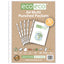 eco-eco A4 100% Recycled Glass Clear 45 Micron Punched Pockets 25, 50, 100 or 200