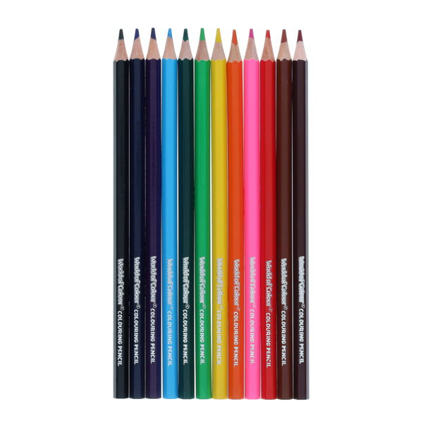 World of Colour 12 Full Size Colouring Pencils