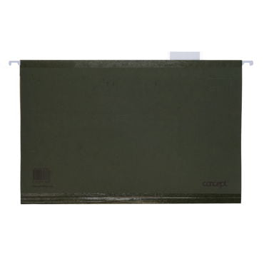 50 Foolscap Suspension Files  Green