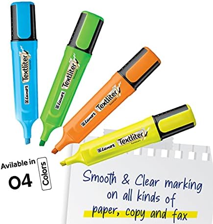 Whitebox Highlighters Assorted [Pack of 4]