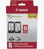 Canon PG545 and CL546 Standard or XL