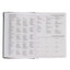 2027 A5 Day Per page Diary With Padded Cover Black