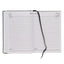 2027 A5 Day Per page Diary With Padded Cover Black