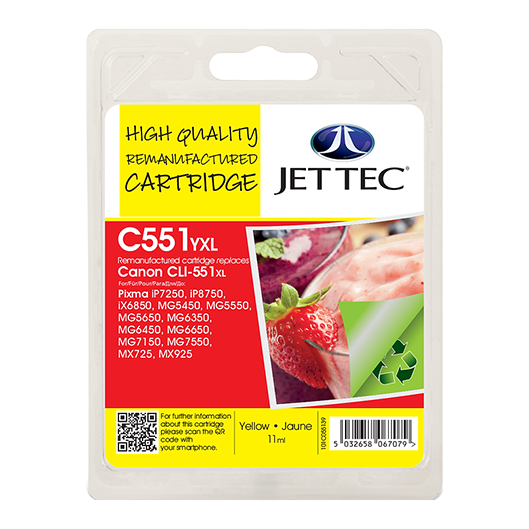 C550 and C551 XL Cartridges