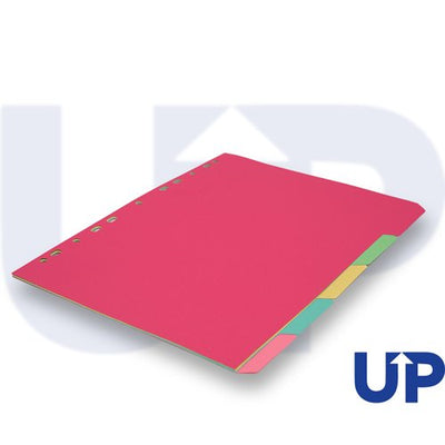 A4 Plain Dividers 5, 10, 12 or 20 Part